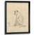 Minimalist Monkey Line Wall Art Home Decor Print Abstract Monkey Artwork Print (