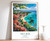 8_Negril Print, Negril Travel Poster, Jamaica Travel Poster, Caribbean Print, Tr
