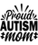 Proud autism mom-01 (3) Poster Canvas Movie Film Print A0 A1 A2 A3 A4 A5 A6 Art