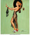 EDWARD D'ANCONA (American, 20th Century). Belle with a New Ring. Poster Canvas M