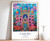 8_Lahore Print, Lahore Travel Poster, Pakistani Wall Art, Pakistan Travel Print,