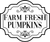 farm fresh pumpkins Poster Canvas Movie Film Print A0 A1 A2 A3 A4 A5 A6 Art Wall