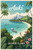 Auki, Solomon Islands - Tropical Paradise Travel Poster Art Print Poster Movie F