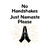 39_No Handshakes. Just Namaste Please. Warning Poster. Coronavirus Poster Canvas