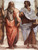 Raphael_The_School_of_Athens_detail1 Poster Canvas Movie Film Print A0 A1 A2 A3