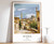 10_Hama Print, Hama Travel Poster, Middle East Travel Print, Islamic Decor, Gift