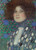 Portrait of Emilie Floge- Kimt 1902-03 Poster Canvas Movie Film Print A0 A1 A2 A