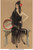 HENRY HUTT (American, 1875-1950). Woman with Tambourine, 1920 Poster Canvas Movi