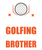 the only thing i love more golfing is being a brother4 Poster Canvas Movie Film