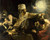 REMBRANDT Harmenszoon van RIJN - Belshazzar's Feast Poster Canvas Movie Film Pri