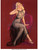 JULES ERBIT (American, 1889-1968). Seated Pin-Up in Purple Chair. Poster Canvas