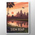 Breathtaking Siem Reap Cambodia Travel Poster - Angkor Wat Sunrise Art Print Pos