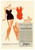 PinUp Girl - JULES ERBIT It is a Date 1945 Poster Canvas Movie Film Print A0 A1