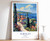 1_Turkey Print, Turkey Travel Poster, Middle East Travel Print, Gift for Muslim,