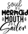 Soul Of A Mermaid Mouth Of A Sailor Poster Personalized Canvas Movie Film Print