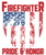 UNITED-STATES-FIREFIGHTER-FULL-OF-COURAGE-PRIDE-&-HONOR Poster Canvas Movie Film