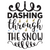 Dashing through the snow-01 Poster Canvas Movie Film Print A0 A1 A2 A3 A4 A5 A6
