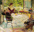 Miller,RichardE_AfternoonTea_c1928_te Poster Canvas Movie Film Print A0 A1 A2 A3