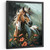 Oil Style Horse Wall Art Floral Picture Horse Picture Lounge Artwork Horse Gift