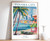 2_Panama City Print, Panama City Travel Poster, Panama Travel Poster, Tropical D