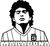 Maradona009-02 Poster Canvas Movie Film Print A0 A1 A2 A3 A4 A5 A6 Art Wall Deco