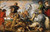 Paul Rubens - The Wolf and Fox Hunt Poster Canvas Movie Film Print A0 A1 A2 A3 A
