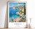 3_Turkey Print, Turkey Travel Poster, Middle East Travel Print, Gift for Muslim,