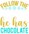 Follow the Bunny he has chocolate Poster Canvas Movie Film Print A0 A1 A2 A3 A4