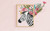 Floral Crown Botanical Zebra Tropical Print - Unframed A6 A5 A4 A3 A2 A1 Art - G
