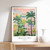 1_Bridgetown Poster, Barbados Poster, Caribbean Poster, Tropical Decor, Ocean Po