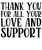 thank-you-for-all-your-love-and-support Poster Canvas Movie Film Print A0 A1 A2