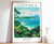 2_Costa Rica Poster, Costa Rica Travel Print, North America Travel Art, Tropical