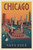 Chicago Retro Classic Travel Poster (87) Poster Canvas Travel Holiday Trip Print