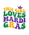 this girl loves mardi gras-01 Poster Canvas Movie Film Print A0 A1 A2 A3 A4 A5 A