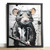 Graffiti Rat Poster Rat Wall Art Black And White Rat Print Gift For Rat Owner (2