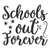 SCHOOLS OUT (FOREVER!)-01 Poster Canvas Movie Film Print A0 A1 A2 A3 A4 A5 A6 Ar