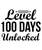 Level 100 Days Unlocked-01 (2) Poster Canvas Movie Film Print A0 A1 A2 A3 A4 A5