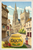 Dijon, France Vintage Travel Poster - Mustard-Inspired Art Print Poster Canvas M