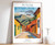 1_Potosi Print, Potosi Travel Poster, Bolivia Travel Print, Tropical Decor, Bota