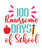 100 Rawrsome Days of School-01 Poster Canvas Movie Film Print A0 A1 A2 A3 A4 A5