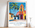 9_Santo Domingo Print, Santo Domingo Travel Poster, Dominican Republic Travel Ar