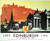Scotland Railway vintage poster (24) Edinburgh 6 Poster Canvas Movie Film Print