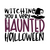 Witching you a very haunted halloween Poster Canvas Movie Film Print A0 A1 A2 A3