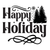 Happy holiday-01 Poster Canvas Movie Film Print A0 A1 A2 A3 A4 A5 A6 Art Wall De