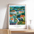 1_Cotswolds Poster, England Poster, Countryside Landscape, English Countryside,