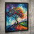 Colourful Tree of Life Poster Wall Art Prints for Kitchen Home Pictures Abstract