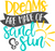 DreamsAreMadeOfSandAndSun (2) Poster Canvas Movie Film Print A0 A1 A2 A3 A4 A5 A