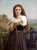William Adolphe Bouguereau - Young Shepherdess 1868 Poster Canvas Movie Film Pri