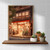 0_Japanese ramen shop Art Print illustration watercolour city cake poster BAKERY