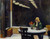 1927 Edward Hopper Automat American painting Art Gallery Poster Canvas Print Wal